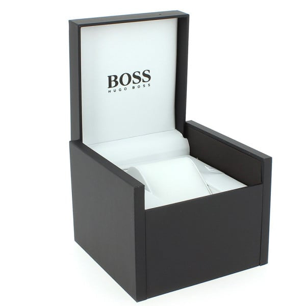 Montre Boss Sport Lux Steer Chrono en Acier Argenté