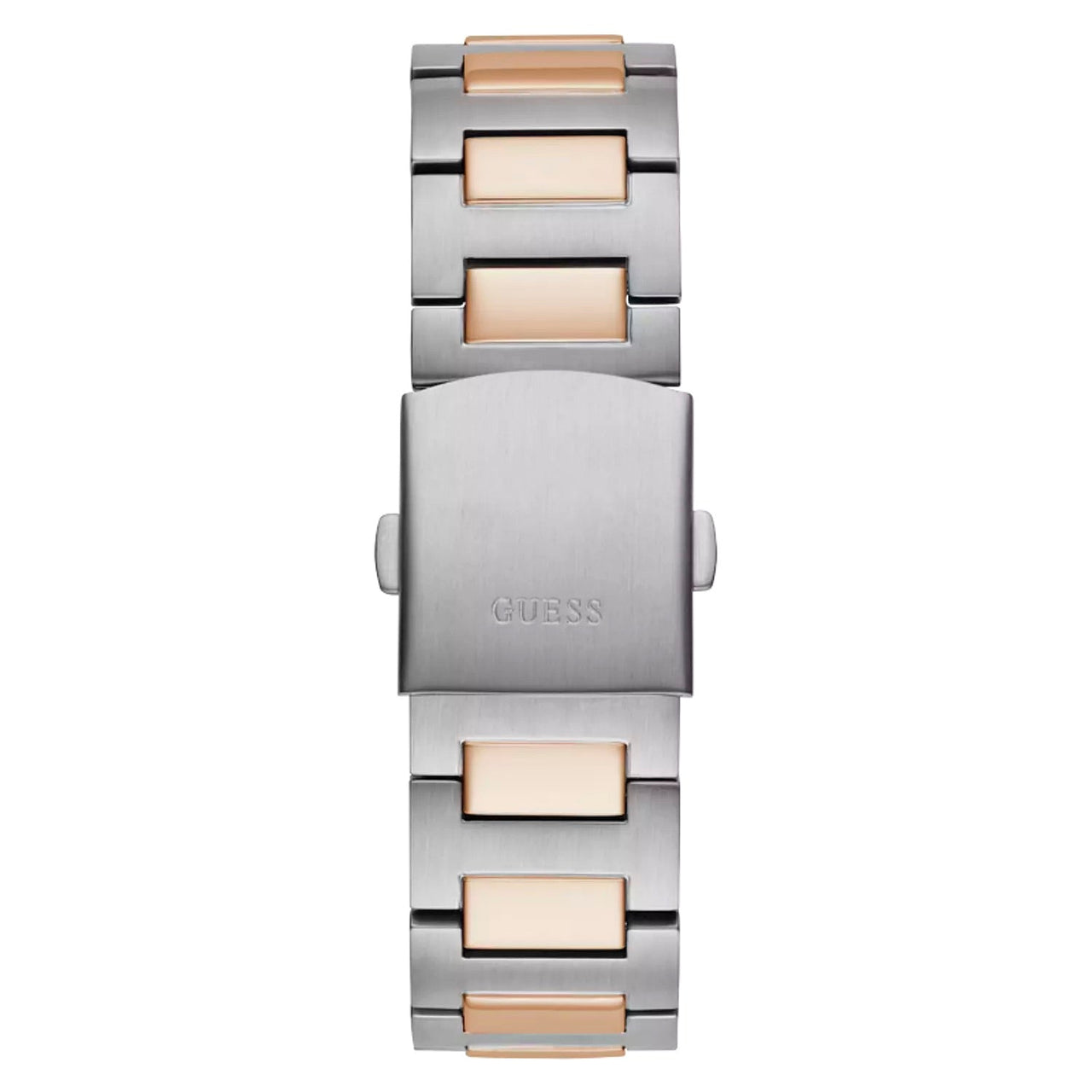 Montre Guess GW0572G4 pour homme Couleur du boîtier 2 tons - Bracelet en acier inoxydable de forme carrée