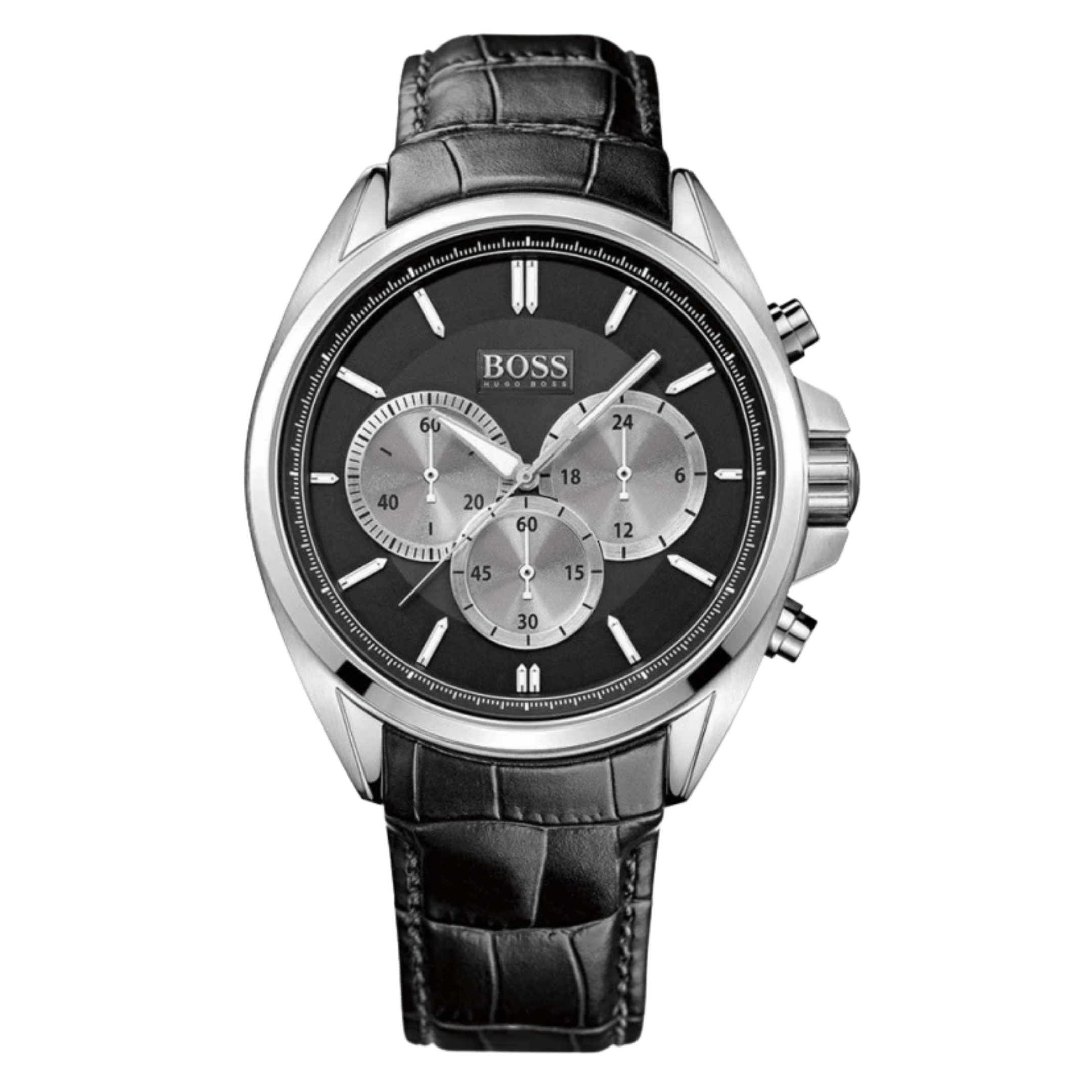 Montre HUGO BOSS HB-188 cuir noir