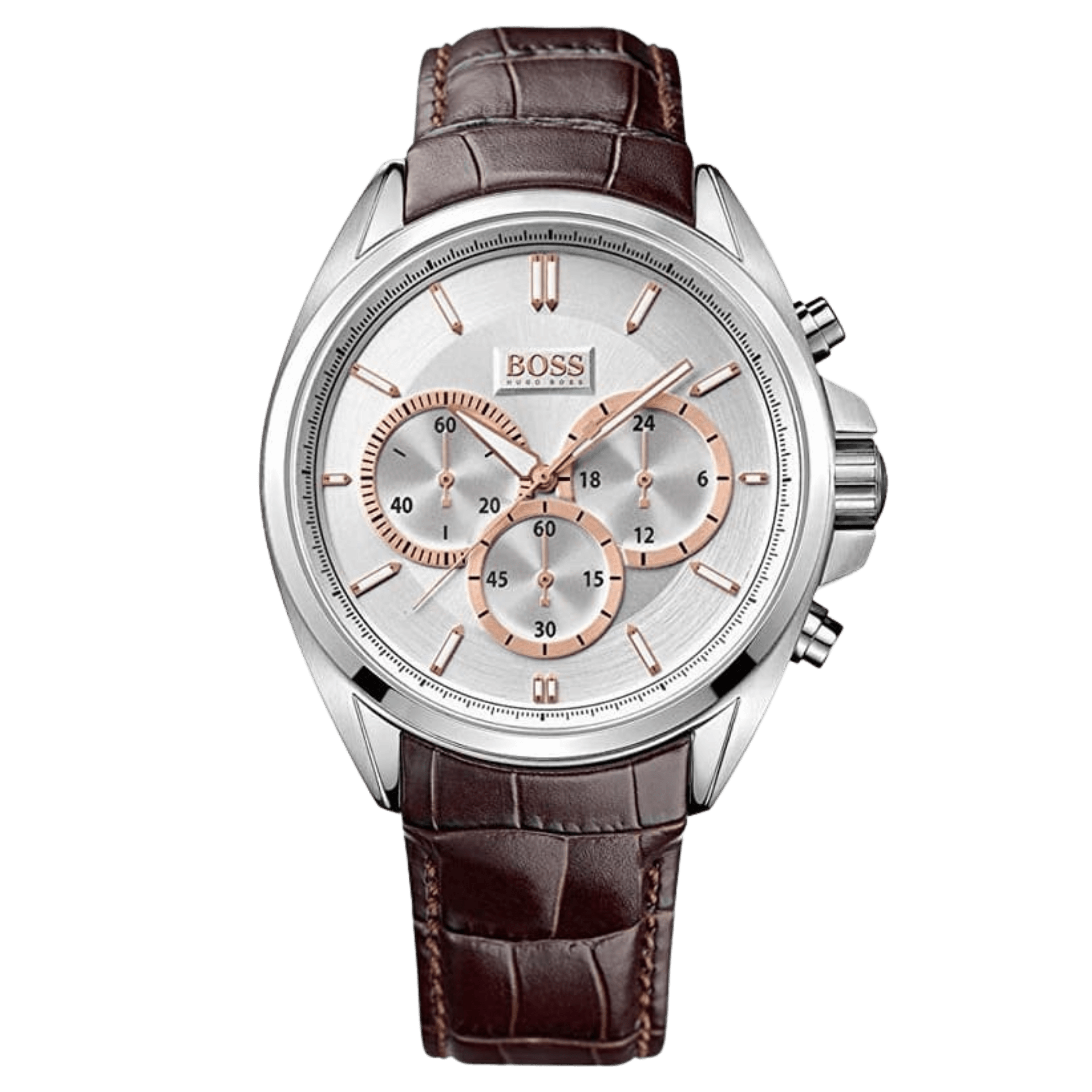 Montre HUGO BOSS  cuir marron