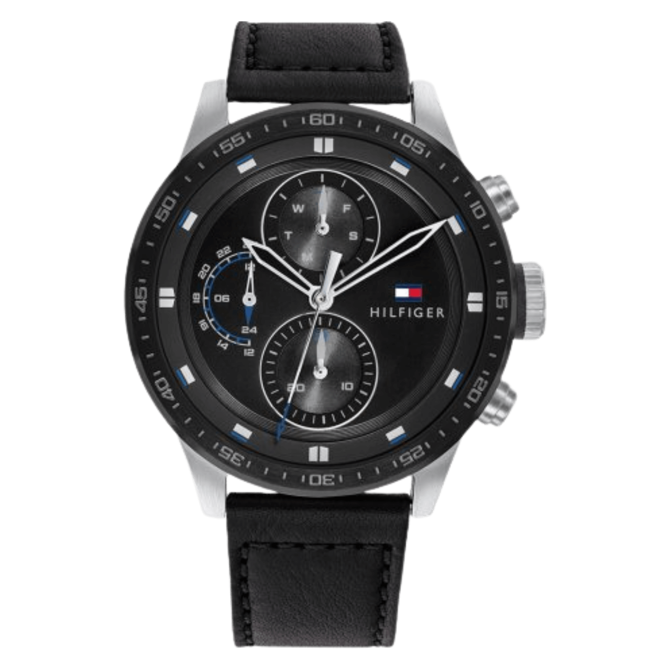 Montre Homme Tommy Hilfiger 1791810 Cuir Noir