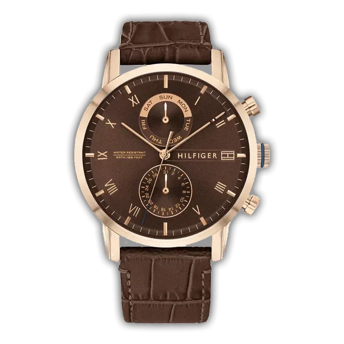 Montre Homme en cuir marron TH-LX1710400 Kane